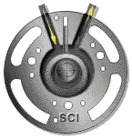 Working principle GIF of rolling piston compressor